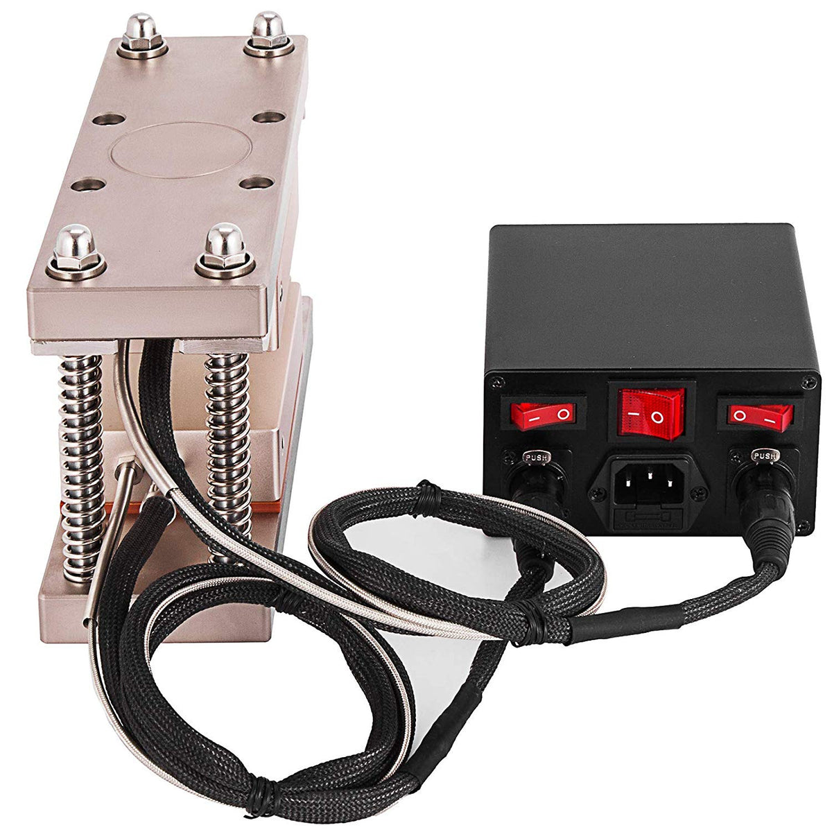 Tuopuke Rosin Press Kit 3X7 Inch |Double Digital Display Rosin  