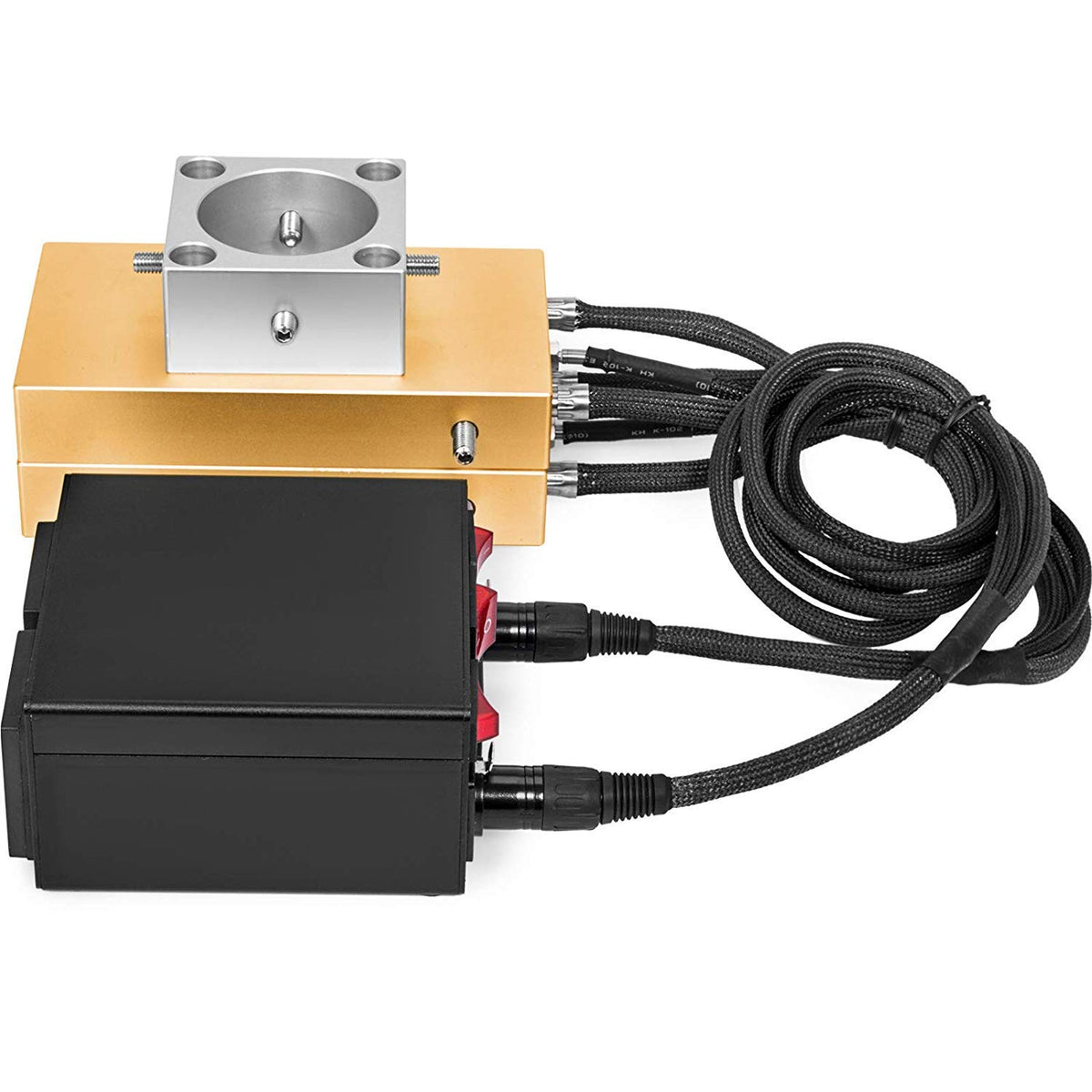 Rosin Press Plates Kit 4 x 7 Inch 4 Heating Rod Rosin Press 4x7