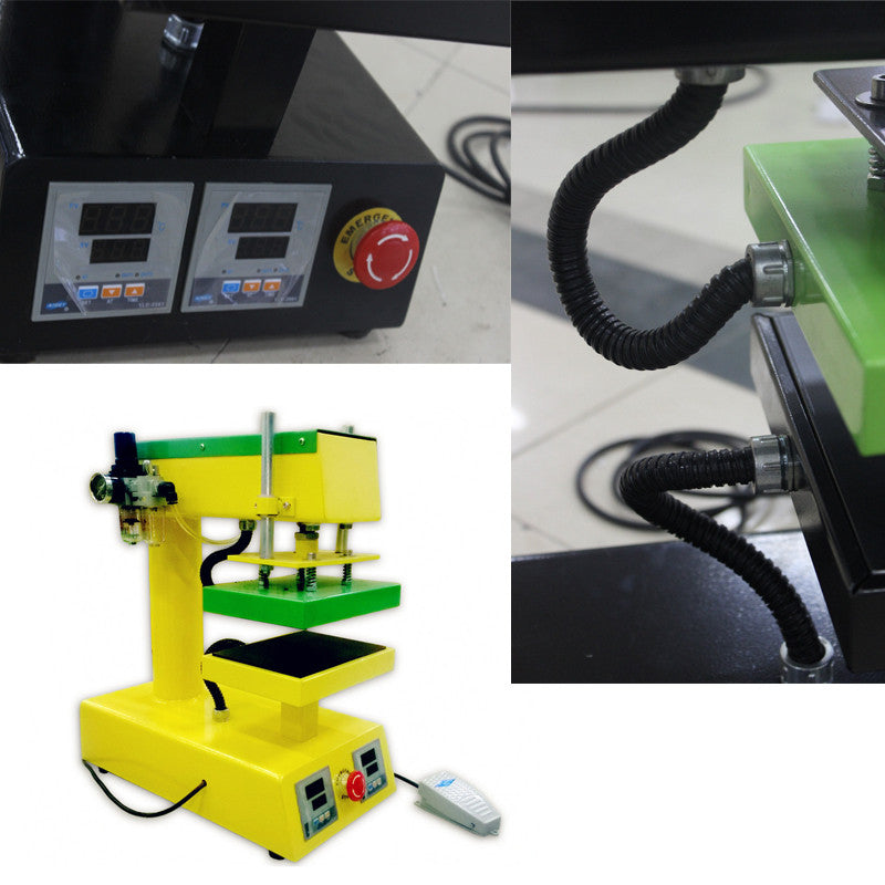 Digital controller rosin press 3000 Psi 2ton pressure Pneumatic