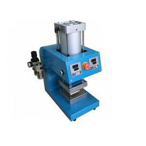 blue color pneumatic heat press dual controller