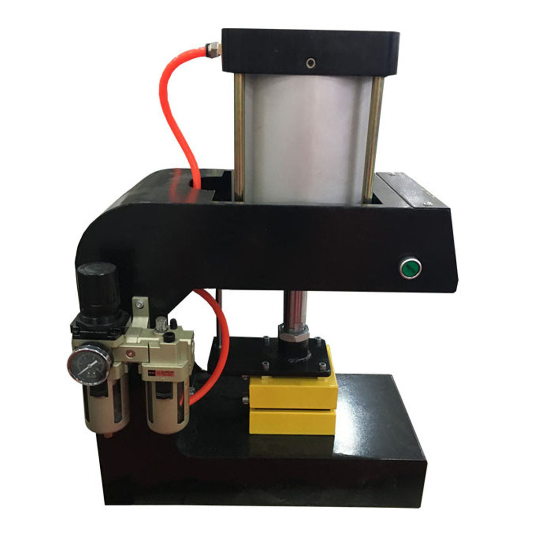 Pneumatic rosin press with air compressor