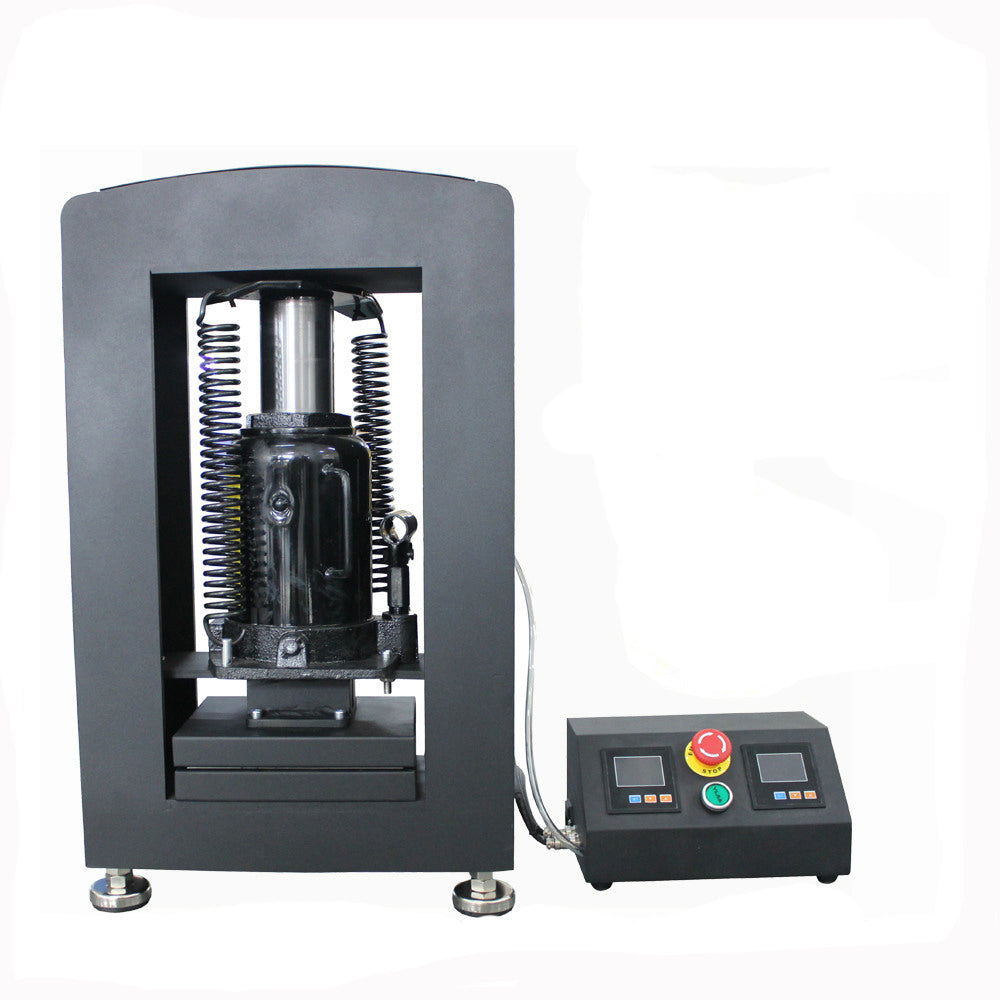Pneumatic 30Ton rosin press |dual heat press 30ton aluminium plates |big pressure rosin press |