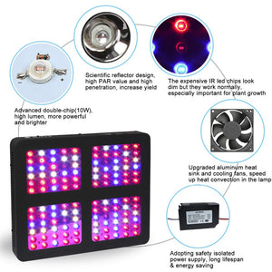 1200w led grow light tent heater indoor weed growing flower seedling flowers lamp plant low watt