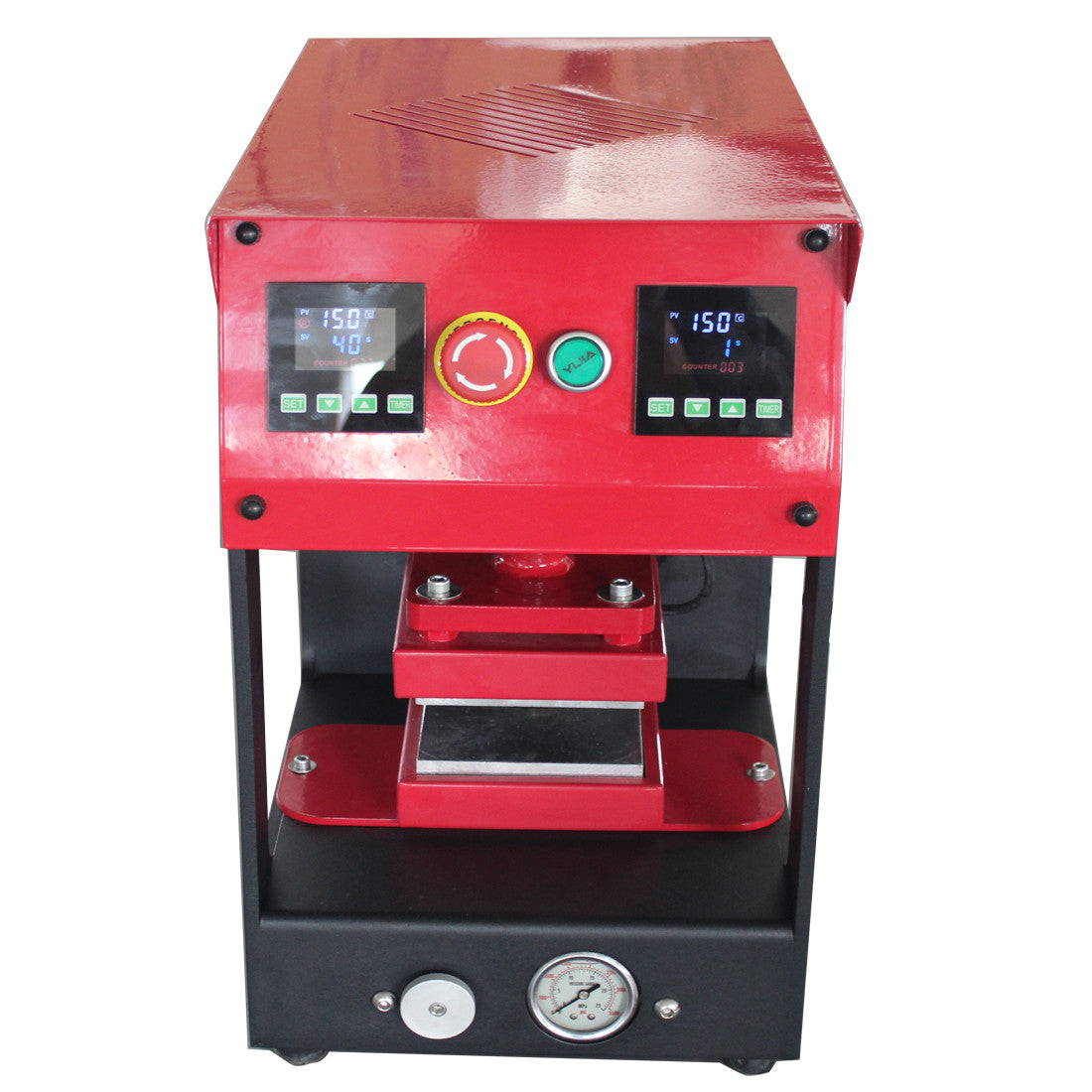 front view on the 20ton big pressure machine