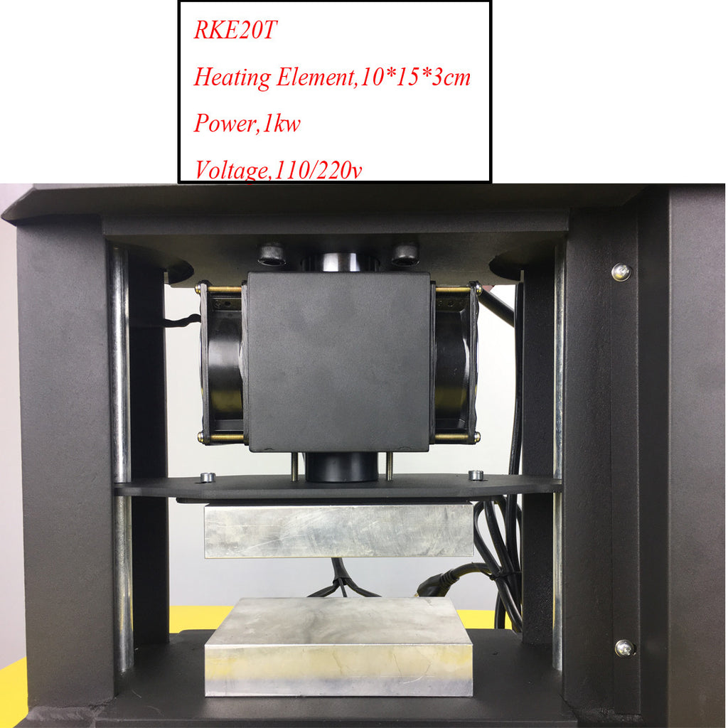 Big Pressure 20 ton Auto Electronic Rosin Press RK20T