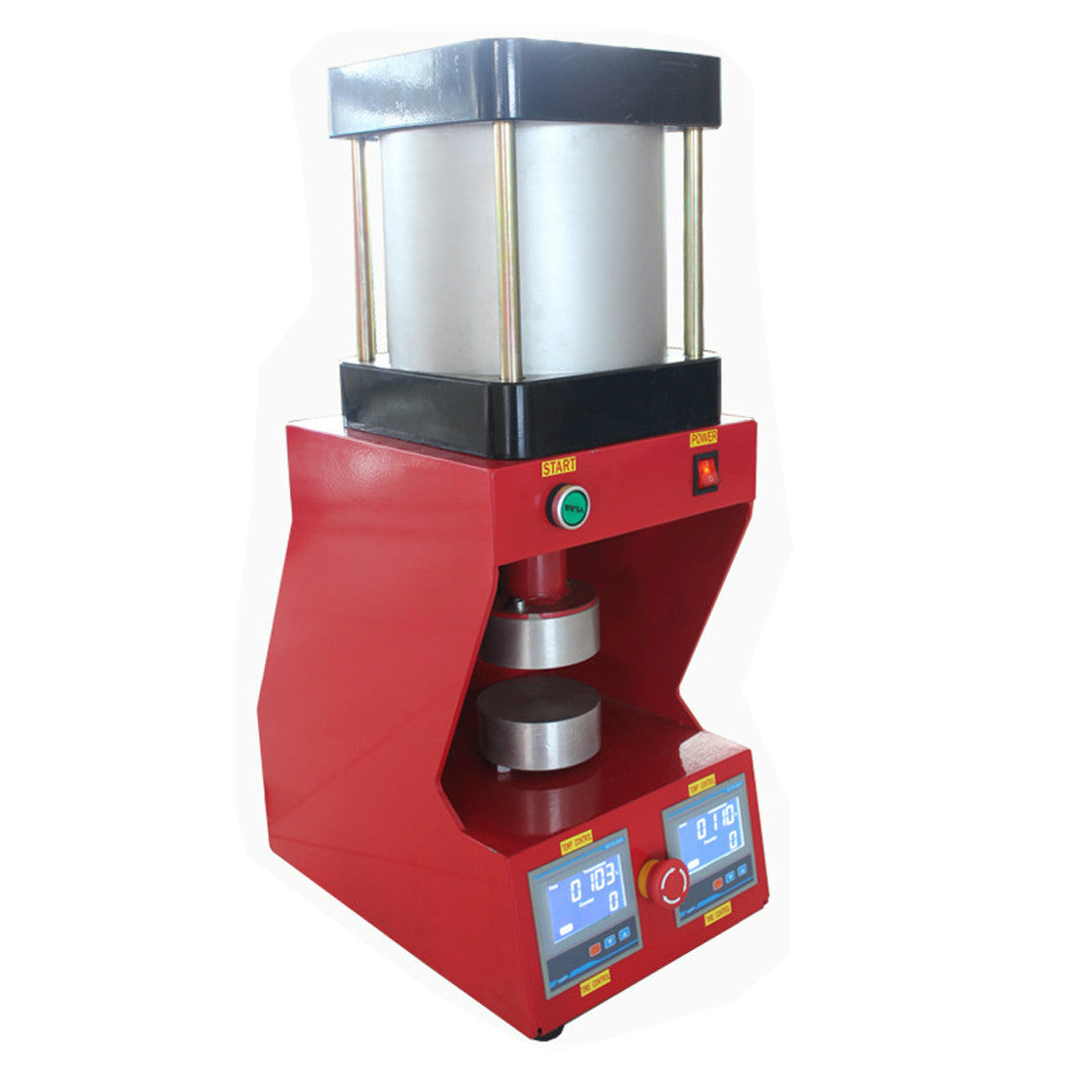 Pneumatic Auto rosin press 12000PSI 10cm diameter aluminium plates AU220