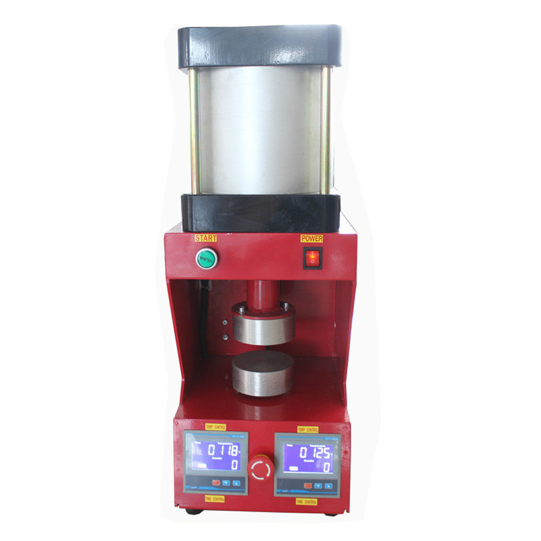Pneumatic Auto rosin press 12000PSI 10cm diameter aluminium plates AU220