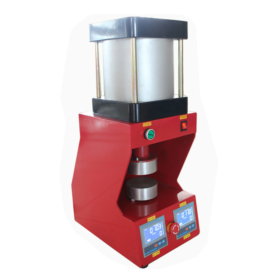 Pneumatic Auto rosin press 12000PSI 10cm diameter aluminium plates AU220