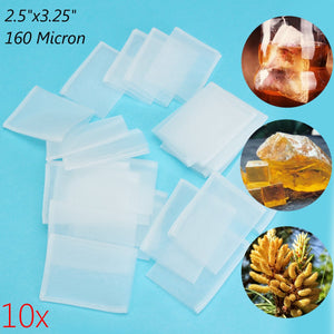 160 Micron Rosin Tea Bags 2.5"x3.25" FDA Food Grade