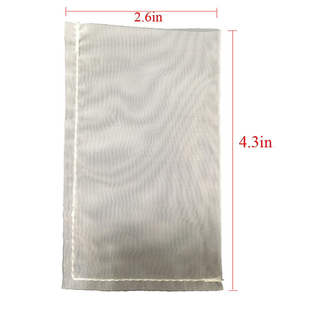 Rosin Press micron bags 2.6x4.3in 100u micro 10pcs 1pk