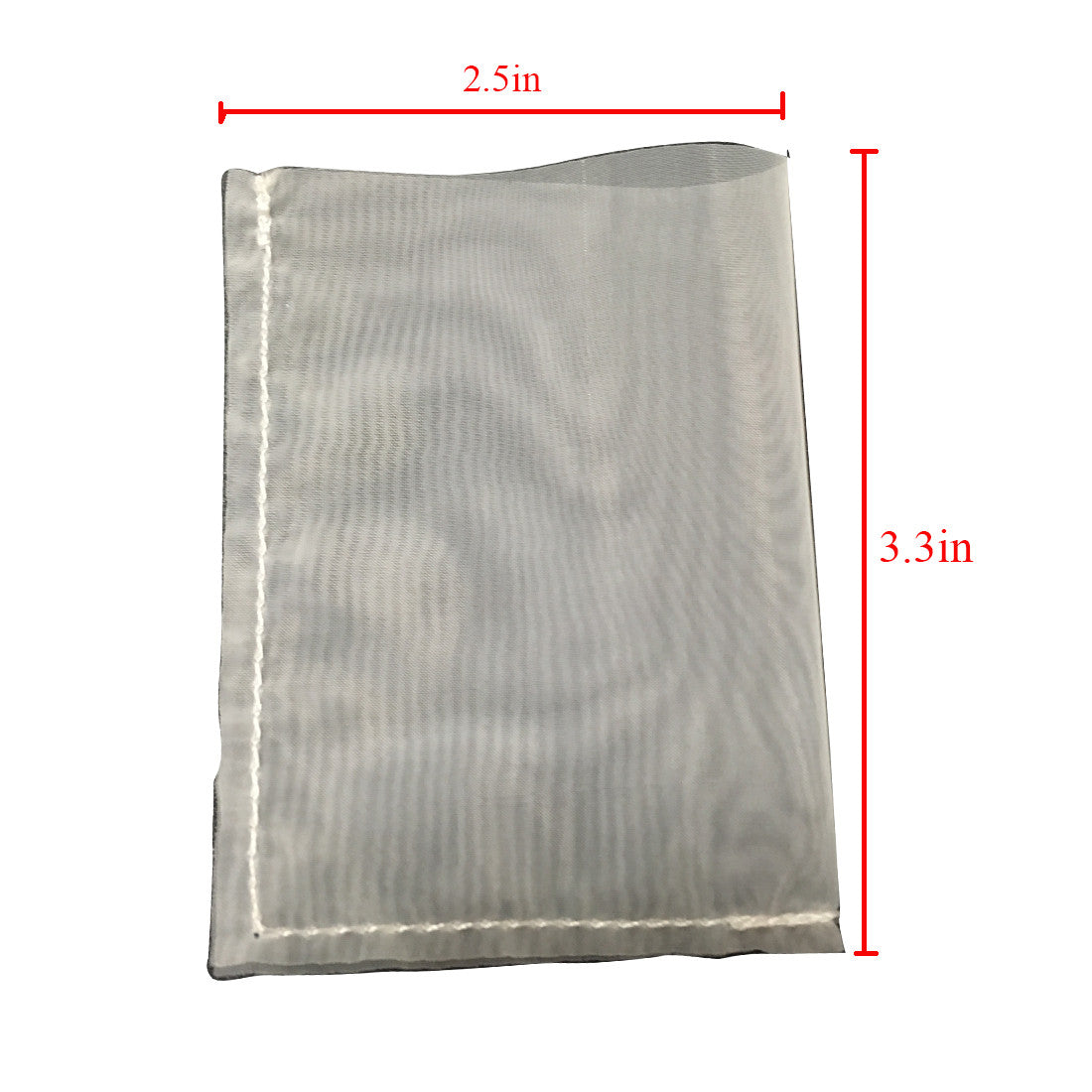 Rosin Press micron bags 2.5x3.3in 120u micro 10pcs 1pk